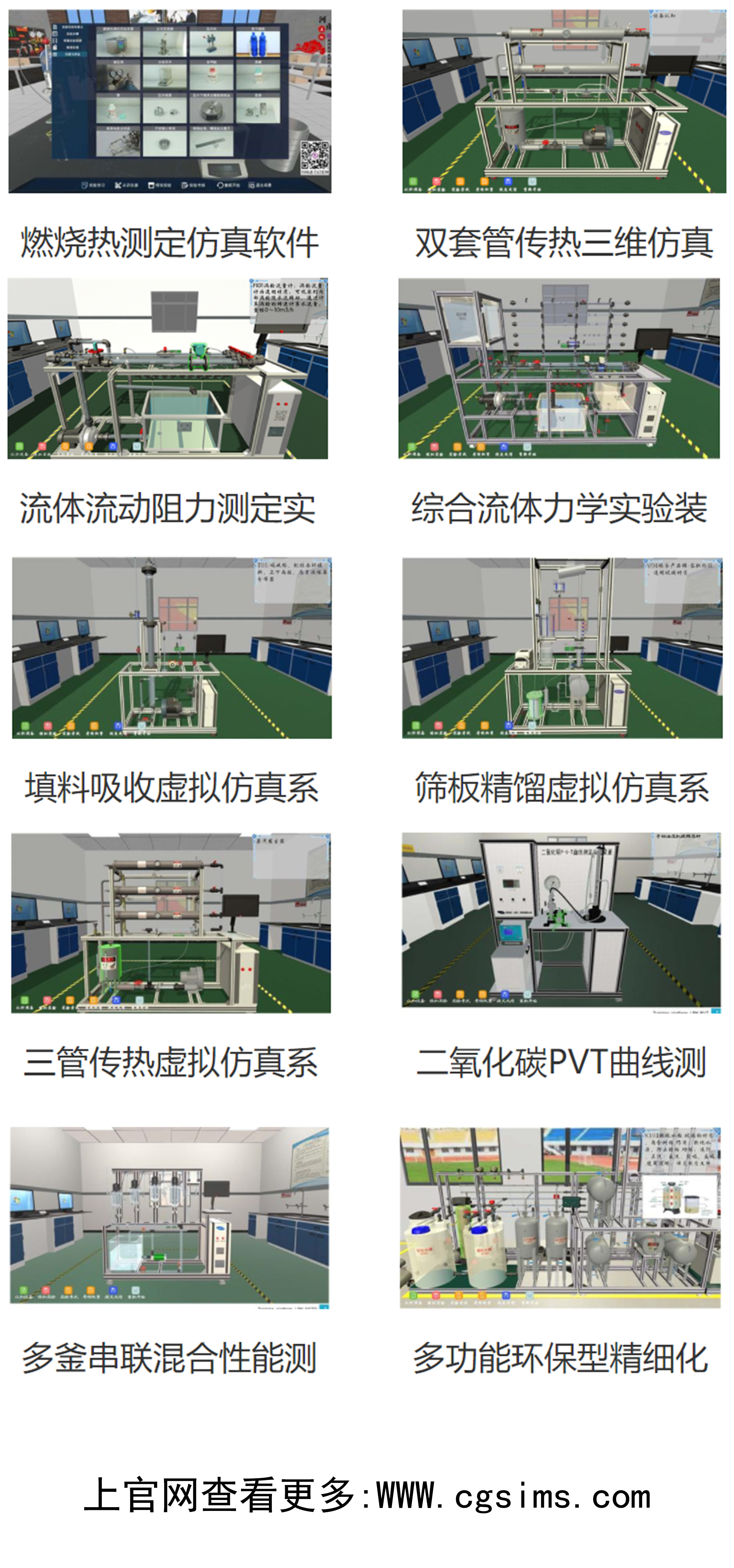 三維仿真場景+三維動畫相呼應、配合，為學校增添教學色彩